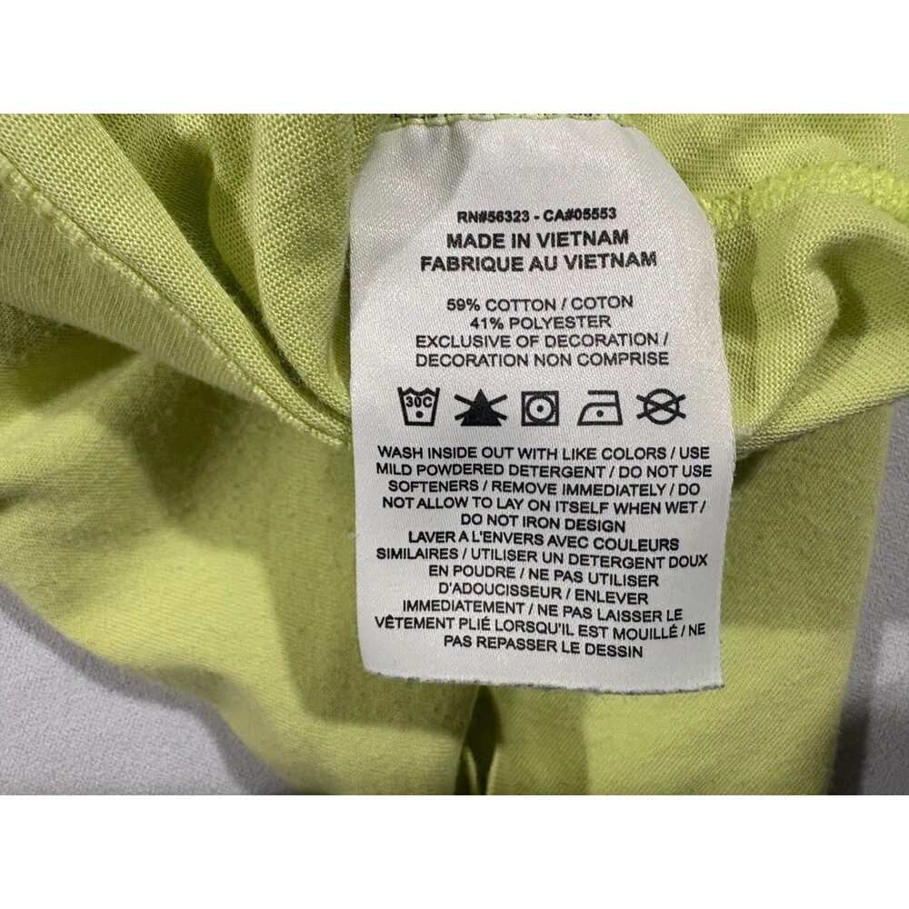 Nike Mens Trail Dri-FIT Crew Short Sleeve T-Shirt Light Lemon Twist Tee Sz S - Picture 9 of 10